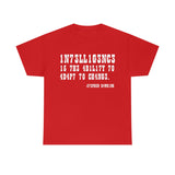 CANADA Intelligence is The Ability to Adapt to Change high Quality Tee
