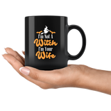 I'm Not A Witch I'm Your Wife Ghost Halloween Costumes Children Candy Trick or Treat Makeup Mug Coffee Cup - Luxurious Inspirations