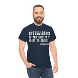 CANADA Intelligence is The Ability to Adapt to Change high Quality Tee