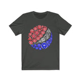 Crit Cola DND Dice Art Parody T-Shirt - Funny Dungeons Soft Drink RPG D20 Critical High Quality Shirt - Luxurious Inspirations