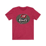 Tampa Bay Brady 12 GOAT Fan High Quality Premium Grade T-Shirt - Luxurious Inspirations