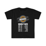 Mechanic Hourly Rate High Quality Tee