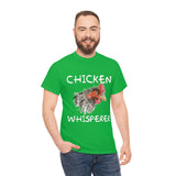 Chicken Whisper Funny Farmer High Quality Tee