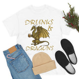 Drunks and Dragons High Quality Tee