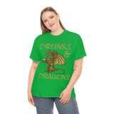 Drunks and Dragons High Quality Tee