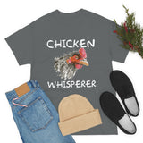 Chicken Whisper Funny Farmer High Quality Tee