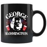 George Sloshington Washington President July 4th beer mug coffee cup - Luxurious Inspirations