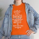 Canada ONLY  Arise Sir Orc DND High Quality Tee
