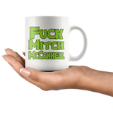 Fuck Mitch McConnell You Turtle Looking Jerk Mug Funny Offensive Rude Coffee Cup - Binge Prints