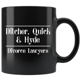 Ditcher Quick and Hyde divorce lawyers prenup  relationships marriage wife husband coffee cup mug - Luxurious Inspirations
