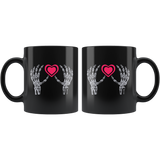 Skeleton Hands Happy Halloween Witches Ghost Costumes Children Candy Trick or Treat Makeup Mug Coffee Cup - Luxurious Inspirations