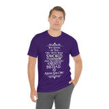 Arise Sir Orc DND Monster Canvas High Quality Tee