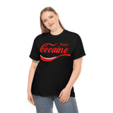Enjoy Cocaine Parody High Quality Tee