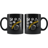Chaotic Queer DND dice coffee cup mug - Luxurious Inspirations