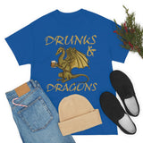Drunks and Dragons High Quality Tee