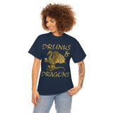 Drunks and Dragons High Quality Tee