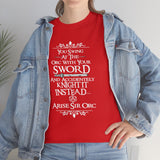 Canada ONLY  Arise Sir Orc DND High Quality Tee