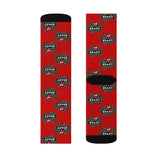 Tampa Bay Brady 12 GOAT  Premium Grade Sublimation Socks - Luxurious Inspirations