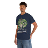 I Met My Wife On Incestry.com High Quality Tee