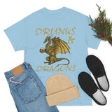 Drunks and Dragons High Quality Tee