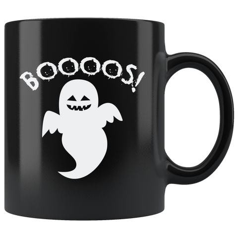Boooos! Ghost  Witch Halloween Costumes Children Candy Trick or Treat Makeup Mug Coffee Cup - Luxurious Inspirations