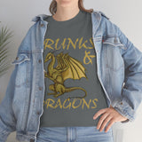 Drunks and Dragons High Quality Tee