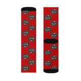 Tampa Bay Brady 12 GOAT  Premium Grade Sublimation Socks - Luxurious Inspirations