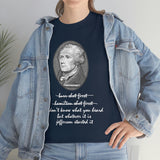 Burr Shot First Shirt - Funny Hamilton Jefferson High Quality Tee