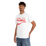 Enjoy Cocaine Parody High Quality Tee