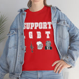 I Support LGBT High Quality Tee
