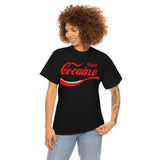 Enjoy Cocaine Parody High Quality Tee