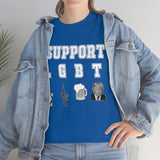 I Support LGBT High Quality Tee