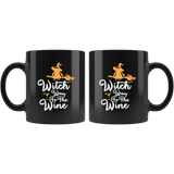 Witch Way To The Wine Ghost Costumes Children Candy Trick or Treat Makeup Mug Coffee Cup - Luxurious Inspirations