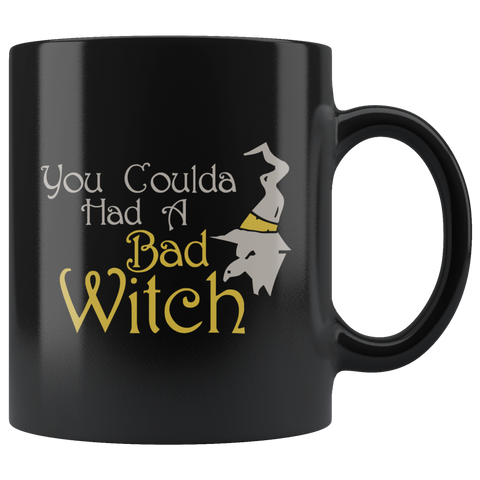 You Coulda Had A Bad Witch Ghost Costumes Children Candy Trick or Treat Makeup Mug Coffee Cup - Luxurious Inspirations