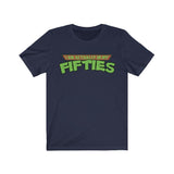 I'm Actually in My Fifties Shirt - Funny TMNT Parody Fathers Day Premium High Quality Tee T-Shirt - Binge Prints