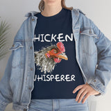 Chicken Whisper Funny Farmer High Quality Tee