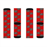 Tampa Bay Brady 12 GOAT  Premium Grade Sublimation Socks - Luxurious Inspirations