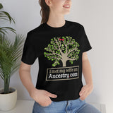 I Met My Wife On Ancestry.com High Quality Tee
