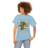 Drunks and Dragons High Quality Tee