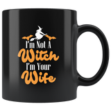 I'm Not A Witch I'm Your Wife Ghost Halloween Costumes Children Candy Trick or Treat Makeup Mug Coffee Cup - Luxurious Inspirations