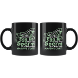 Amazing How One Tiny Egg And Sperm Can Make A Massive Cunt Mug - Funny Offensive Vulgar Rude Adult Humor Coffee Cup - Luxurious Inspirations
