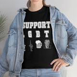 I Support LGBT High Quality Tee