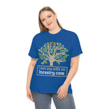 I Met My Wife On Incestry.com High Quality Tee