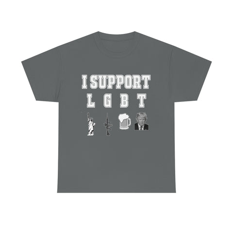 I Support LGBT High Quality Tee