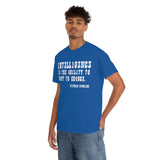 CANADA Intelligence is The Ability to Adapt to Change high Quality Tee