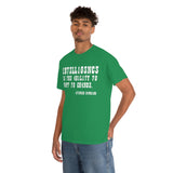 CANADA Intelligence is The Ability to Adapt to Change high Quality Tee