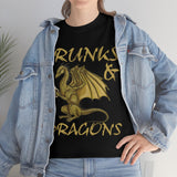 Drunks and Dragons High Quality Tee