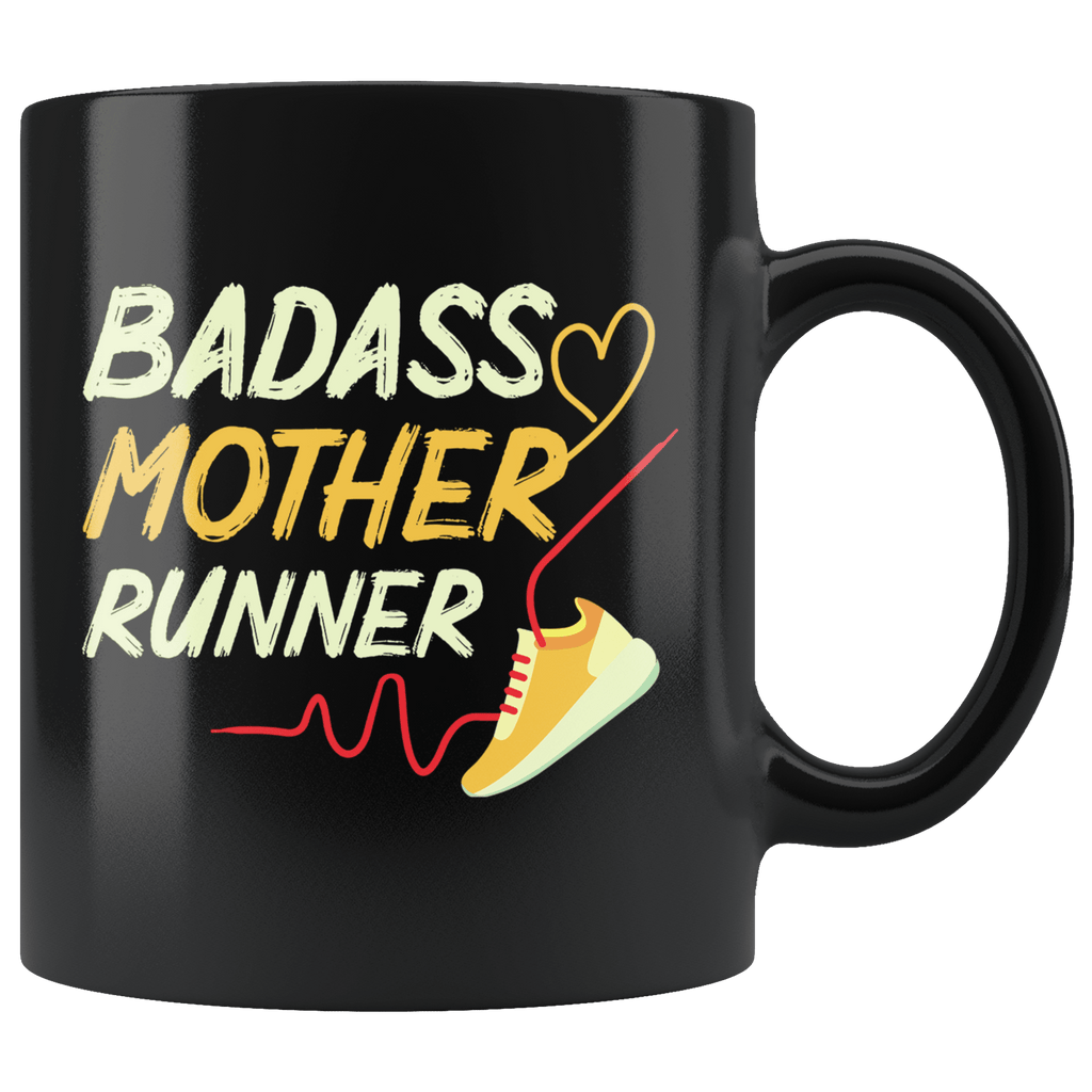 Badass Mom Funny Quote Coffee Mug by EnvyArt