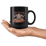 Barbarian Dice D12 DND Mug - Critical Rage Axe RPG Coffee Cup - Luxurious Inspirations