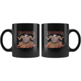 Barbarian Dice D12 DND Mug - Critical Rage Axe RPG Coffee Cup - Luxurious Inspirations